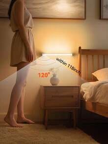 LED房车照明灯管和灯条，智能感应灯，双用途无线充电衣柜/卧室灯，磁吸式长夜灯，USB充电房车/旅行照明，房车配件室内照明 - 彩色 - 查看 5