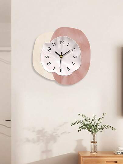 1PC able Geometric Wand Clock, Silent Non Ticking Home ation Moderne Living Room Klok Battery Powered, Bedroom, Dining Room, Kitchen, Farmho Office Quartz Clocks view 6