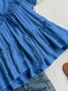 Women Blouses & Shirts - 藍色 - 查看 8