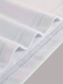 Trending Clothes Women's Casual Short Sleeve T-Shirt With Playful Doberman Pattern - White Round Neck Loose Fit, Medium Elasticity, Machine Washable, Suitable For Spring, Summer, And Autumn Fashion, Daily Wear, Animal Print Shirt, Soft Fabric Top - trắng - Xem 3