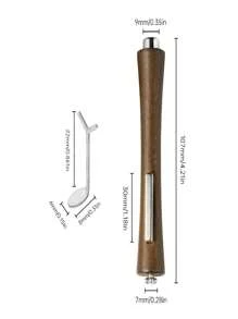 四合一猫眼凝胶美甲磁铁 + Y型银色猫眼工具套装，多功能深棕色小腰艺术设计UV凝胶抛光花朵美甲工具磁铁，方便易握，适合家庭美甲沙龙使用，可作为朋友礼物、女性礼物、万圣节用品、旅行用品、圣诞节用品。
