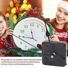 5pcs Silent Quartz Clock Movement Mechanism Kit, With 5 Sets Of Clock Hands, 1pc 13mm Shaft, 2pcs 16mm Shaft, 2pcs 22mm Shaft, For DIY Creative Wall Clock And Repair Of Damaged Clocks, Suitable For Home Office Decor And Gifts Home Decor Room Decor