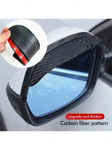 2 Packs Car Rearview Mirror Visor Rain Cover, Eyebrow Universal Rearview Mirror Visor, Suitable For Most Cars Trucks And SUVs