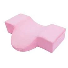 睫毛延长枕，颈部支撑枕，不变形，弹性好，沙龙睫毛枕，舒适天鹅绒记忆泡沫睫毛延长枕，人体工程学颈枕，睫毛延长颈部保护枕 - 彩色 - 查看 8