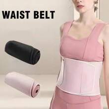 Sauna Waist Trimmer For Women Slimming Tummy Control Sweat Band Corset Weightlifting Belt Body Shaper Fat Burning Corset Losing Weight Belt Sports Waist Protector Waist Trainer