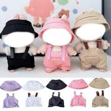 2pcs/Set LBB Generation 1 & 2 Macaron Graphic T-Shirt And Beanie Hat - Multicolor - View 1