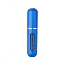 Atomizador de perfume recargable de 5ml - Envase portátil para rociar fragancias para viajes, regalos y uso en el hogar - Color rosa brillante