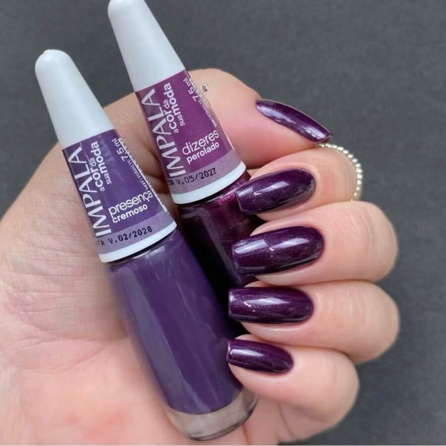 Impala Presence And Sayings Nail Polish Kit 2 - 藍色 - 查看 1