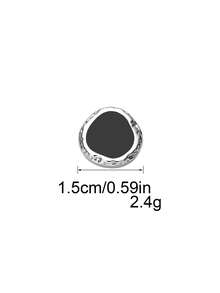 10 قطعة/مجموعة أزرار معدنية ذات ملمس مطرقة غير متماثل بطراز قديم، مناسبة للمعاطف والسترات والبدل والأزياء الرسمية، ويمكن استخدامها كأزرار زخرفية مخيطة باليد. مناسبة للملابس والأحذية والحقائب وصناديق الهدايا والإكسسوارات المجوهرة DIY، متوفرة بألوان وأحجام متعددة
