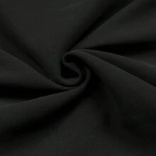 Elegant Women Sparkly Rhinestone Extra-Long Sleeve Dress Party - Black - View 5