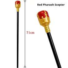 魔法变身服装道具 - 户外角色扮演权杖 - 埃及法老蛇头权杖 - 学校服装国王巫师粗魔杖 - 圣诞节 - 生日礼物
