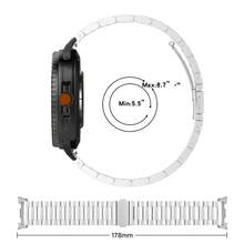 金属表带兼容三星 Galaxy Watch 8 40 毫米 44 毫米 8 经典 46 毫米不锈钢表带适用于 Galaxy Watch 7 Ultra 2025 47 毫米手链 - for Galaxy Watch 8/8Classic - 查看 6