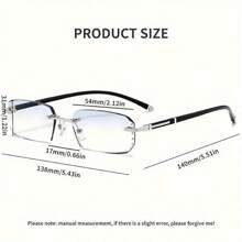 Ochelari de vedere cu ramă transparentă, eleganți și la modă, fără prescripție medicală, unisex