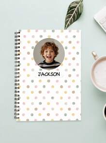 Caiet spiralat personalizat, Caiet cu design, Cadou pentru prieteni, Cadouri pentru mamă/fiică, Cadou de Crăciun, Cadou de Ziua Mamei - Caiet spiralat personalizat, Caiet drăguț, Cadou pentru prieteni, Personalizează-ți propriile fotografii, Multifuncțional, Ornamental, Reutilizabil, Modern, Colorat, Drăguț, Vintage, Desene animate, Kawaii, Personalizat, Personalizat, Unic, Personalizat, Angajatori, Clienți, Studenți, Pentru afaceri/serviciu/birou, Pentru școală