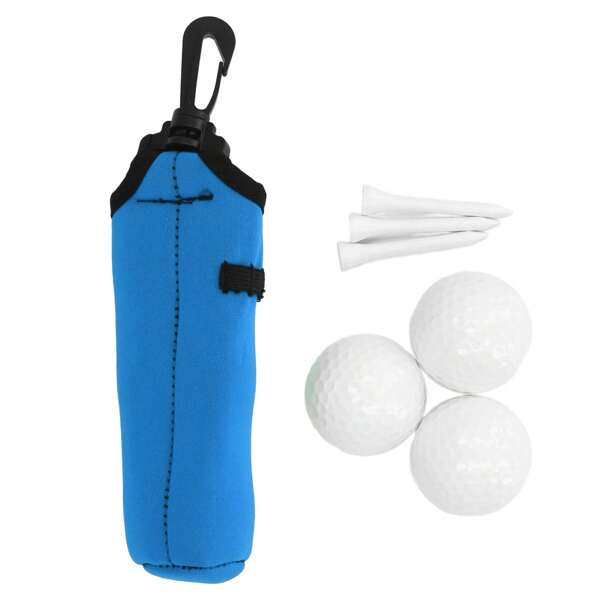 Accessoires de sac de golf bleu, sac de taille imperméable