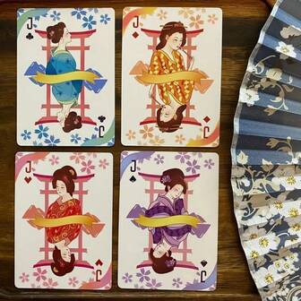 1 Baraja de Cartas de Juego Premium Sakura, con diseño de flor de Sakura, papel azul grueso y suave, alta elasticidad y durabilidad, adecuado para entretenimiento y colección, regalo perfecto para entusiastas del póker