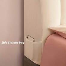 Funda de cabecero de cama de terciopelo suave y acolchado estilo nórdico, funda protectora de cabecero de cama de lujo y gruesa para el hogar y el hotel