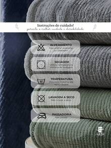 Cobertor Dublin Queen Ultrasoft 1 Peça Luxuosa Manta 300gr/m² Grossa Quentinho Liso Macio Cobertor - Azul Noturno - Visão 5
