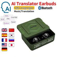 JEEP EW130 人工智能翻译 TWS 无线耳机 触控耳机 耳塞式运动耳机 可充电手机 - 均碼 - 查看 4