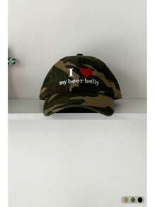 1 件软冠平檐帽,新款春夏学院风字母刺绣棒球帽,防晒拼接棒球帽,适合春夏街舞嘻哈,小巧适合小脸 - 彩色 - 查看 3