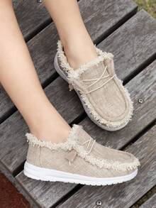 Children's Casual Versatile Flat Loafers, Suitable For All Seasons - Camel - View 3