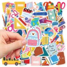 50 miếng dán sáng tạo cho sổ tay, sổ kế hoạch, bình nước, bàn làm việc, tường, trang trí lớp học, miếng dán trang trí tự dính thích hợp cho ngày lễ, đồ dùng học tập, quà tặng - Nhiều màu - Xem 4
