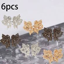 1/2/3/4对多色可调节蝴蝶腰带扣,可拆卸无缝,可改变牛仔裤腰围尺寸,无需缝制腰带扣腰部配饰,母亲节 - 彩色 - 查看 27