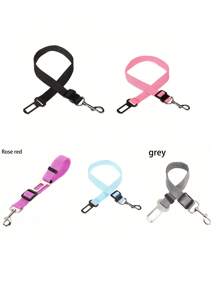 1pc Pet Car Seat Belt, Dog Retractable Leash, Pet Leash, Car Seat Belt Nylon Seat Belts Heavy Duty & Durable Car Harness For Dogs Dog Car Seat ,Dog Seatbelt,Keep Your Dog Safer! Dog Outing Dog Stuff,1pc Pet Car Seat Belt, Dog Retractable Leash, Pet Leash, Car Seat Belt Nylon Seat Belts Heavy Duty & Durable Car Harness For Dogs Dog Car Seat ,Dog Seatbelt,Keep Your Dog ! Dog Outing Dog Stuff