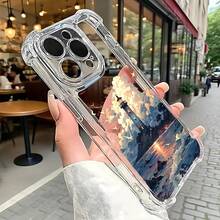 Add A Calm And Nature-Inspired Touch To Your Phone With This Transparent TPU Case Featuring Lighthouse By The Sea. Made From Durable, Scratch-Resistant Material With Soft Edges For Easy Grip. Reinforced Corners Help Protect Your Device From Daily Drops And Bumps. Compatible With IPhone X, 11, 12, 13, 14, 15, 16 Series - Clear - View 3