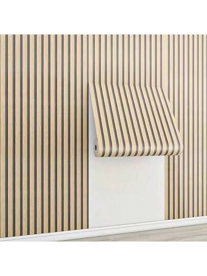 Roll Of Textured Vinyl 3d Wand Stickers Waterproof Self Adhesive Wallpaper.Natural Wood Texture, Easy To Clean Detachable, Directly Matches DIY Home ation, Ceilings, Partitions Curved Paper Room Wallpaper Bedroom Kitchen view 2