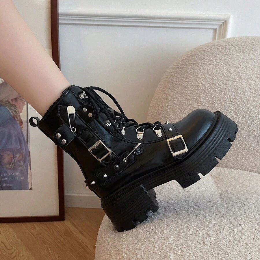 Cosplay Shoes - Black - View 1