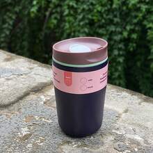 1pc 12oz Stainless Steel Vacuum Insulated Coffee Tumbler, Portable Travel Mug Suitable For Car, Office, Home, Camping, Modern Beverage Cup, Durable Household Container, Material, Outdoor Travel Companion - Multicolor - View 16