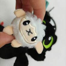 Universal Pictures Official Licensed Series - Cute Toothless 13cm Plush Hanging Ornament/Keychain/Backpack Hook, Sitting Soft Toy, Birthday Gift - Toothless Series Sheep Style - View 11
