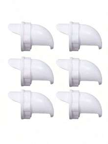 DIY Automatic Poultry Feeder Kit, Including 4 Plugs And 1 Hole Saw, Weather-Resistant Reusable Gravity Chicken Feeder Set For Buckets, Drums, Boxes, Troughs