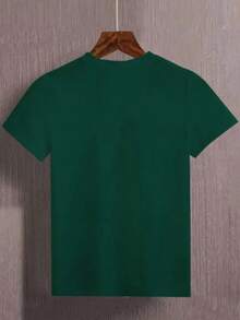 Children's T-Shirt 100% Cotton Animated Character Mine Green - Green - View 3