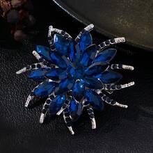 1pc - 7 Color Options Elegant Vintage Zinc Alloy Brooch, Suitable For Women's Daily, Party, DIY, Holiday Gift - XD7938 - View 7