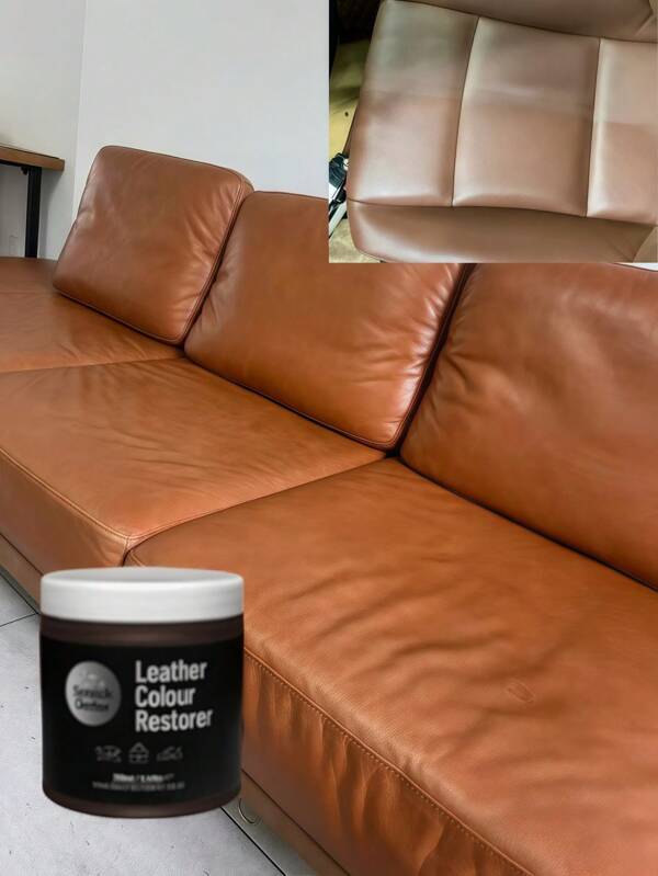 Crema de cuidado de cuero para sofás de cuero, zapatos de cuero y asientos de coche en el hogar: limpieza, eliminación de manchas, mantenimiento y pulido