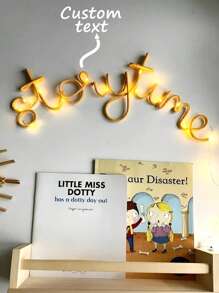 Personalised Wire Name In Led Lights | Personalised Gift For Teen | USB Led LIght Name Night Light | Personalised Name Light,Light Up Knitted Wire Names | Custom Led Light Names | Rope Led Light Signs - Multicolor - View 2