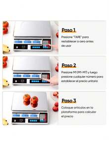 Digital Commercial Scale 40kg Economical Shops Silver - Silver - View 4