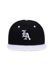 1PC Hat For Men Baseball Cap LA Alphabet Embroidered Hip Hop Cap Suitable For Street ,Outdoor,Sports,Vacation,Gift Giving. Fashion Accessory