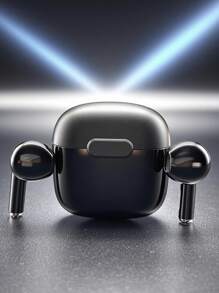 TWS Semi In-Ear Wireless Bluetooth Earphones, Airbuds, Sports Headphones – 200mAh Charging Case, Touch Control, Clear Stereo Sound – Available In Elegant Ivory White (For Office & Study), Classic Obsidian Black (For Commute & Workout), Soft Rose Pink (Gift For Her), Compatible With IOS Android Devices