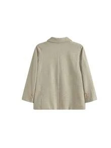 女式复古英伦风西装外套，冬季