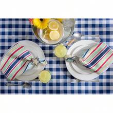 Table Mat - Navy Blue Plaid - View 4