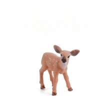 Simulation Christmas Forest Elk, Reindeer, White-Tailed Deer Animal Display Model Set Toys, Desk Display Solid Animal Model Reindeer