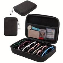 Sac de rangement pour lunettes de mode de voyage, étuis organisateurs de lunettes de mode de voyage pour lunettes de soleil polarisées Quay pour hommes et femmes. Porte-lunettes de soleil polarisées à la mode, porte-lunettes pour hommes, boîte à bijoux, pochette, porte-pinceaux de maquillage, porte-pinceaux, organisateur de parfum, sac pochette