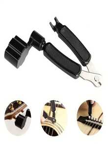 1pc Guitar String Winder, String Peg Puller & String Cutter 3-In-1 Guitar Restringing Tool, Instrument Accessories - Multicolor - View 12