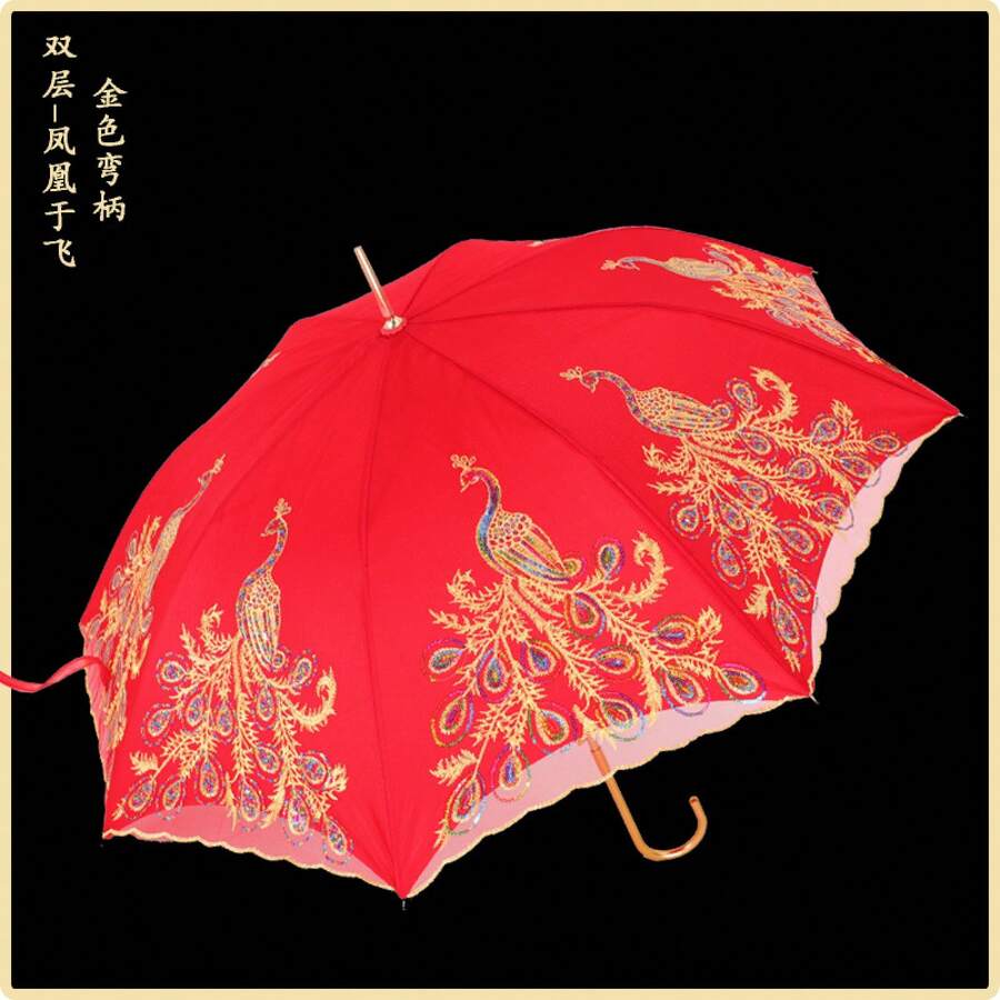 Umbrellas And Rain Hat Umbrellas - Double-decker-phoenix In Flight - View 1