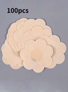 200片/100片/50片/40片/20片/10片一次性乳贴，无缝透气自粘隐形文胸，女士内衣及内衣配件，低胸晚礼服，文胸，内衣配件，防曝光乳贴，婚纱摄影用品，婚纱服饰配件 - 黃色 - 查看 22