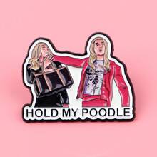 Funny Enamel Pin Lapel Pins Badges On Backpack Women's Brooch Clothes Gift Jewelry Fashion Accessories - NR12291 - View 3