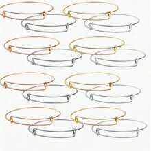 1/5/10pcs Snake Chain Pendant Bracelet With Bracelet Clasp Adjuster, Extensible Snake Chain Bracelet With Lobster Clasp, For Women DIY Jewelry Making (Slightly Varying Lengths) - Multicolor - View 4